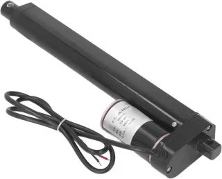 Elektrische lineaire actuator - 200 mm slag - zwart