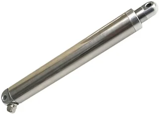Elektrische lineaire actuator 300 mm slag zilver