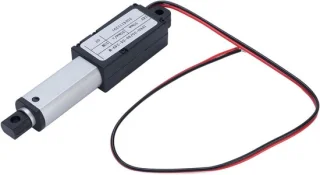 Elektrische lineaire actuator 30mm slag zilver