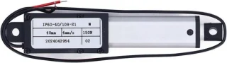 Elektrische lineaire actuator 40 mm slag zilver