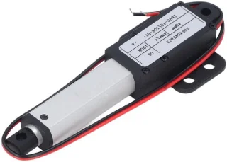 Elektrische lineaire actuator 40 mm zilver