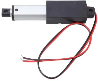 Elektrische lineaire actuator micro 30 mm zilver