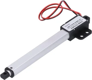 Elektrische lineaire actuator mini 100mm slag grijs