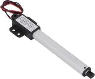 Elektrische lineaire actuator mini 100mm slag zilver