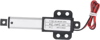Elektrische lineaire actuator mini motor 24V DC 50mm slag zilver