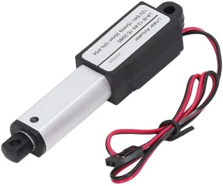 Elektrische lineaire actuator zilver