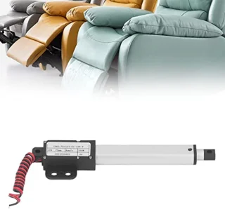 Elektrische micro-lineaire actuator 150N 12V 75 mm slag