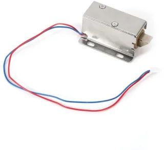 Elektromagneetslot zilver