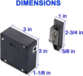 Elektromagnetisch kastslot