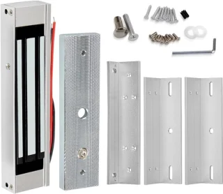Elektromagnetisch slot enkele deur 180 kg – NC-modus – veilig vergrendeld – ideaal voor toegangscontrole – m-winkel