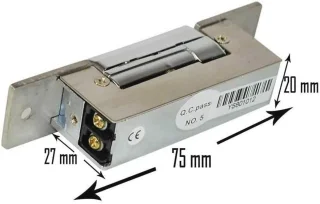 Elektromagnetisch slot NO Fail Secure