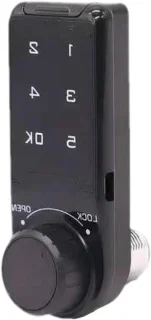 Elektronisch combinatieslot kastslot - zwart - 10 x 10 x 3 cm