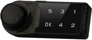 Elektronisch deurslot 30mm zwart