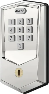 Elektronisch deurslot 33x71x132 mm - gesatineerd nikkel