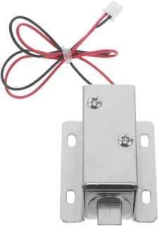 Elektronisch deurslot - magneetventiel - zilver