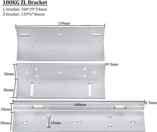 Elektronisch deurslot - magnetisch type - normaal gesloten