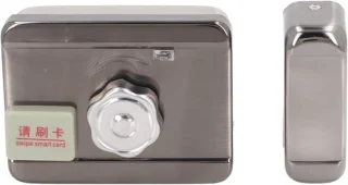 Elektronisch deurslot nachtslot zilver