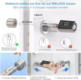 Elektronisch deurslot – Slim deurslot