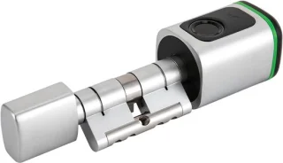 Elektronisch deurslot - slim sluitcilinder - zilver