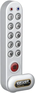 Elektronisch deurslot – zilver