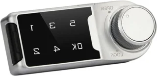 Elektronisch Kastslot Cijferslot 20mm Zilver/Zwart