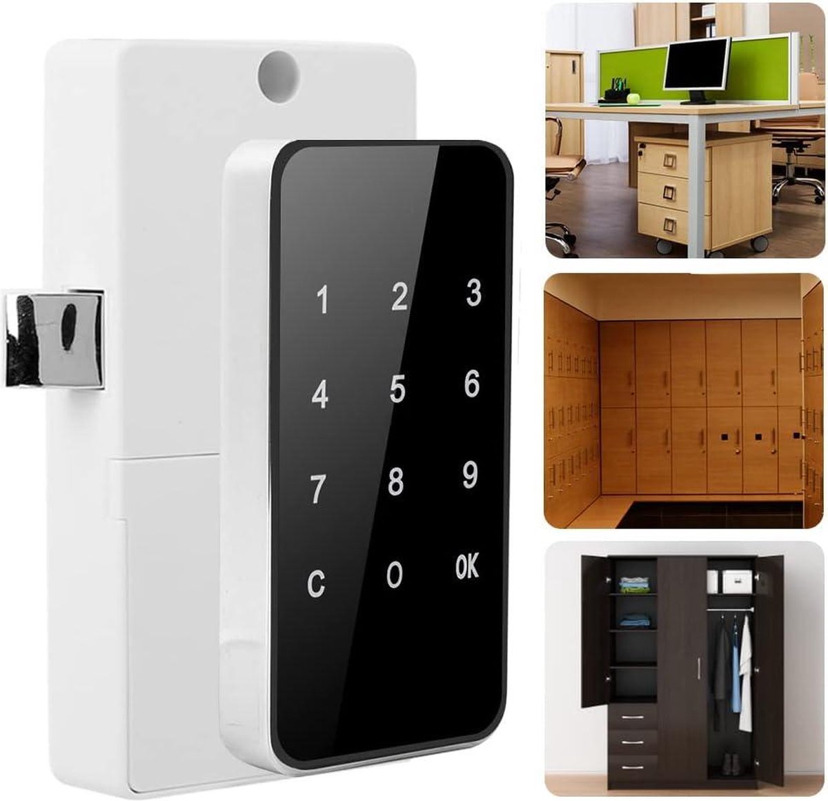 Elektronisch Kastslot Smart Cabinet Touch-Keypad
