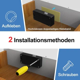Elektronisch RFID-kastslot