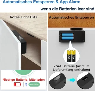 Elektronisch RFID-kastslot