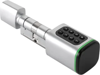 Elektronisch slim cilinderslot wit
