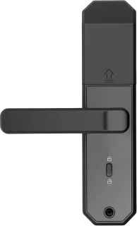 Elektronisch slim slot vingerafdruk zwart