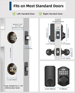 Elektronisch Toegangsdeurslot (Deadbolt)