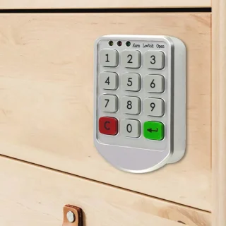 Elektronisch wachtwoordtoetsenbord voor kastdeurslot