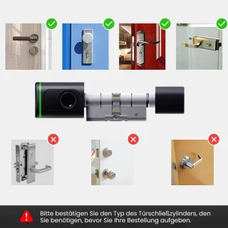 Elektronische deurslotcilinder