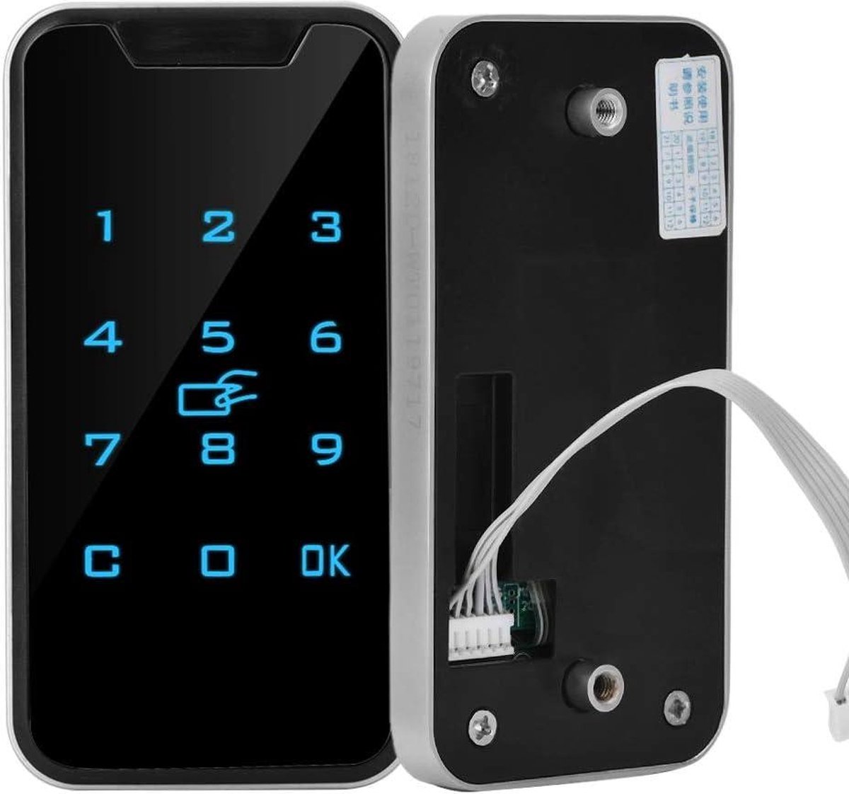 Elektronische Kabinet Lock Zinklegering Smart RFID Wachtwoordsluittype