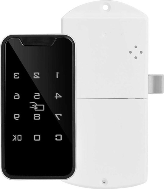 Elektronische Kabinet Lock Zinklegering Smart RFID Wachtwoordsluittype