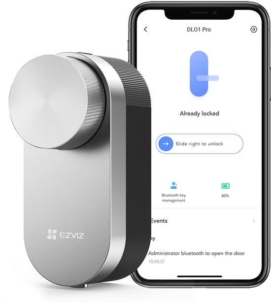 EZVIZ DL01 Pro Smart Lock Zilver