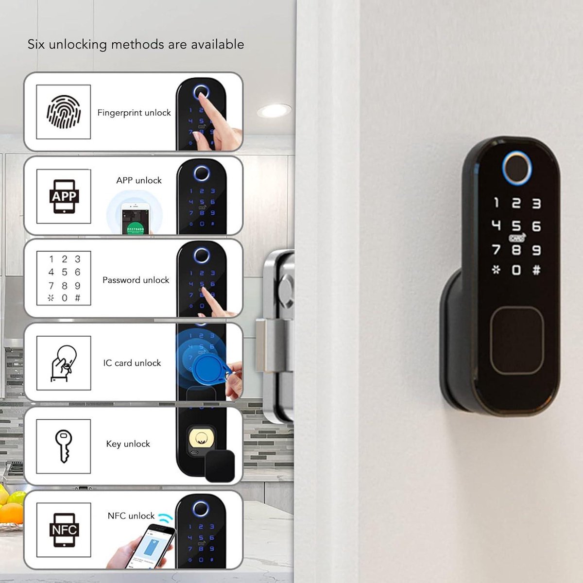 Fingerprint Lock Smart Draadloos Toegangsdeurslot
