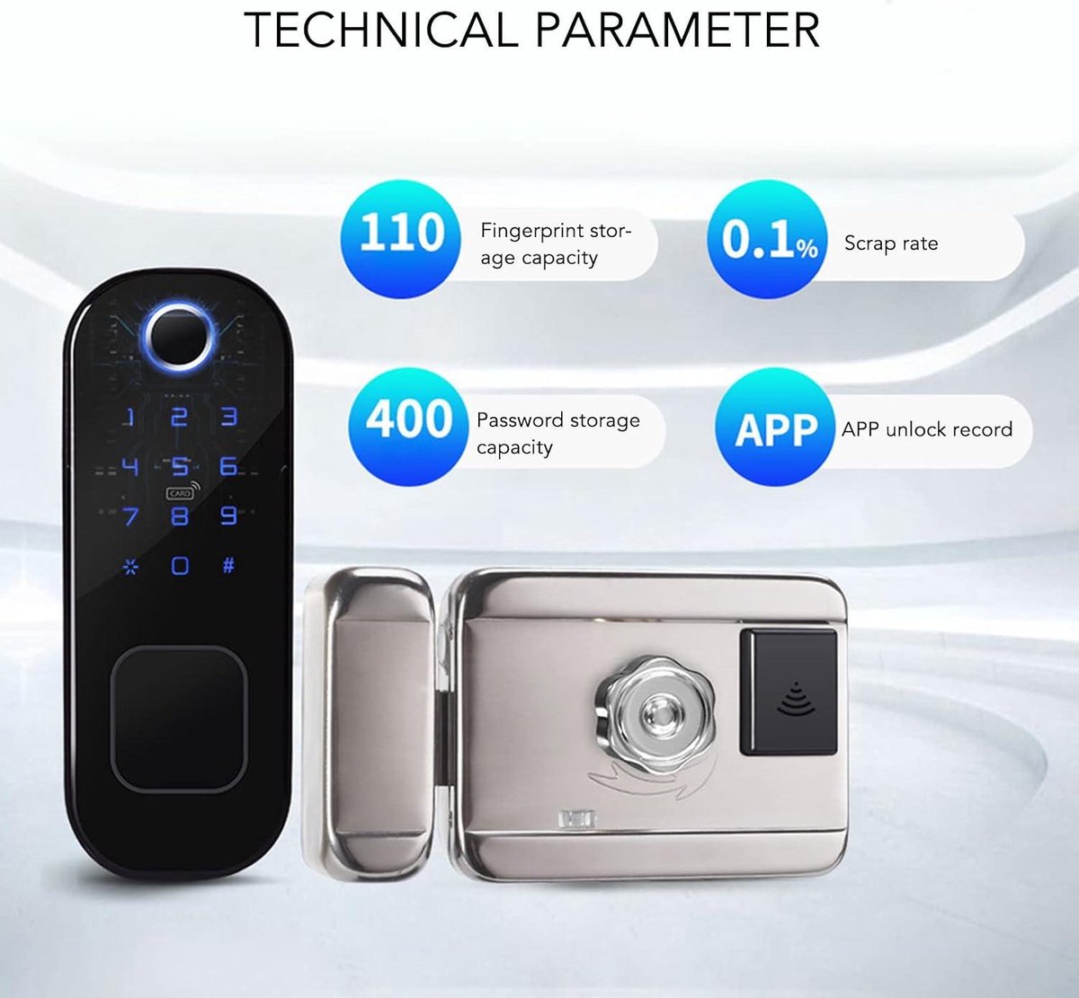 Fingerprint Lock Smart Draadloos Toegangsdeurslot