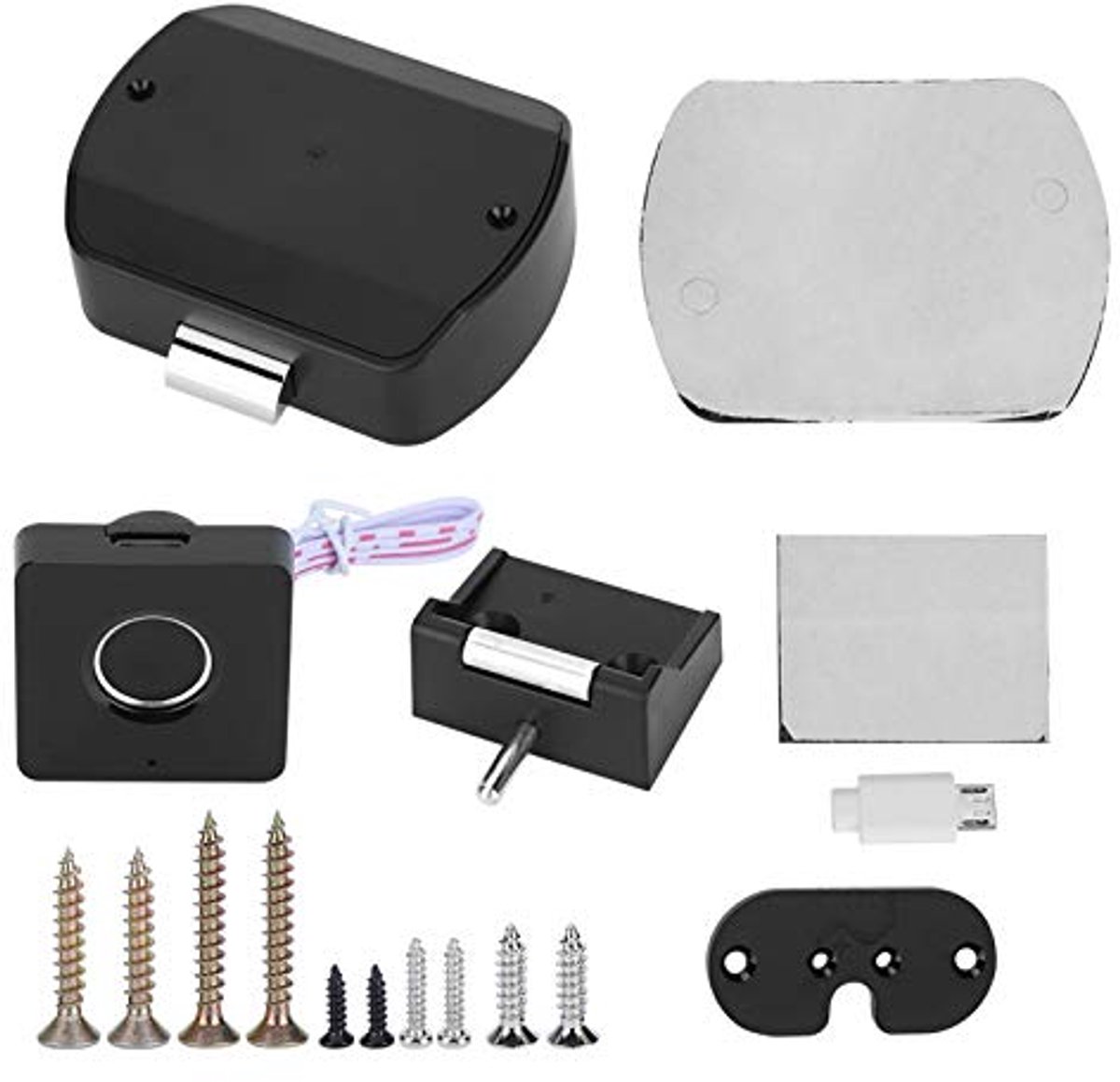 Wat vinden we goed aan de Fingerprint Lock Smart Drawer Cabinet Lock Black