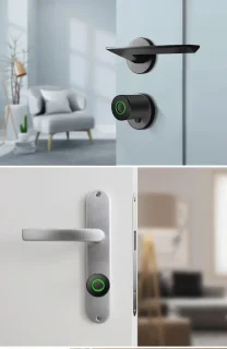 Fingerprint Lock Verstelbaar 70mm Slotcilinder Waterdicht