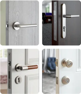 Fingerprint Smart Door Lock Zinc Die-Casting Handle Bluetooth Biometric Keyless