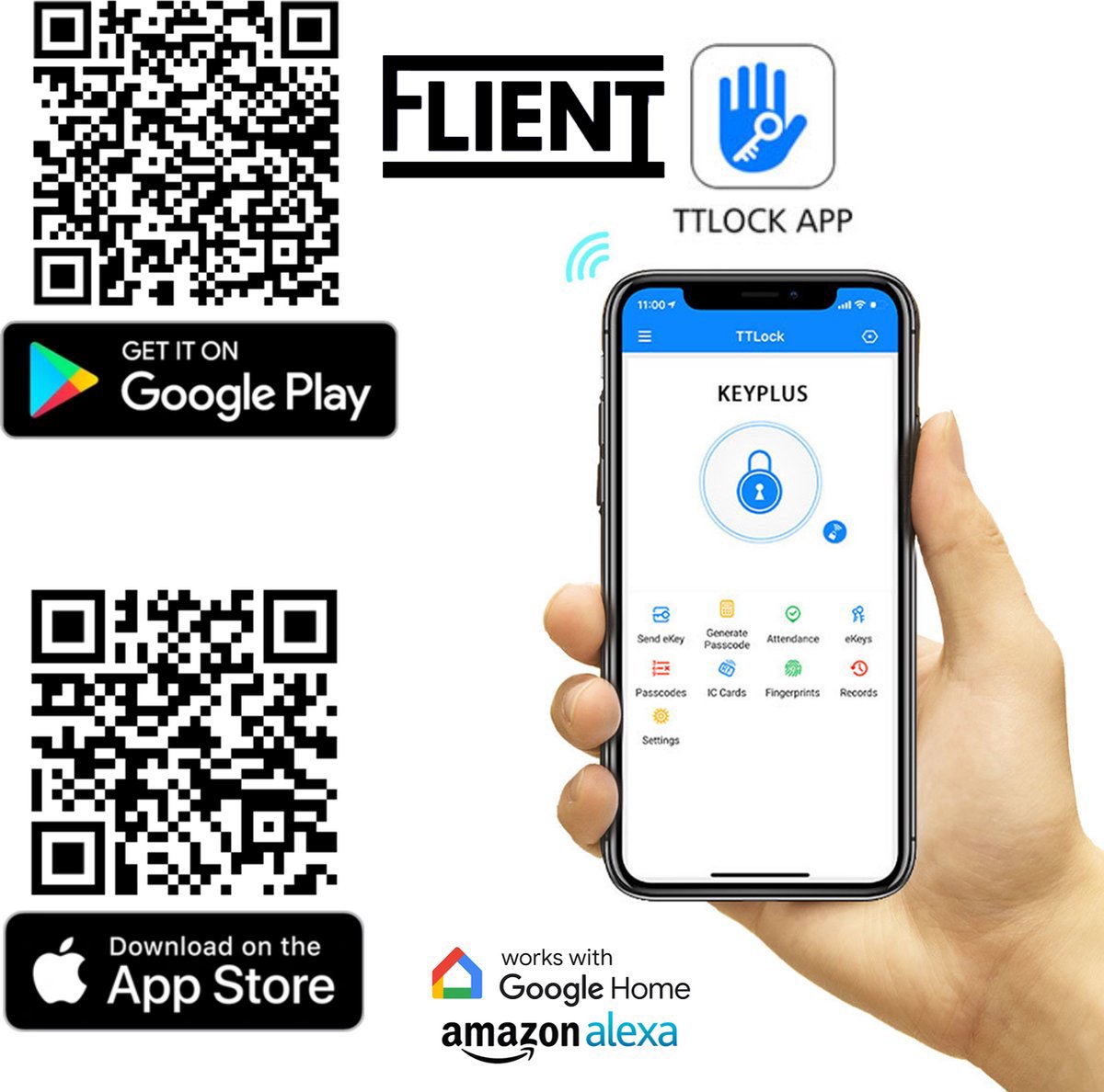 Flient GateWay WiFi & Bluetooth Wit