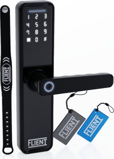 Flient Smart Lock Advanced Slim deurslot zwart