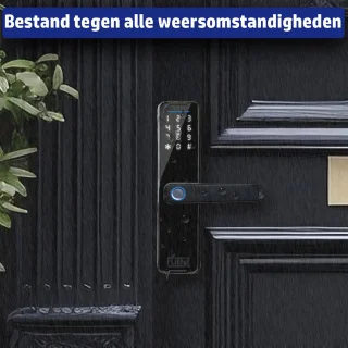 Flient Smart Lock Advanced Waterdichte Hoes Zwart