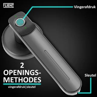 Flient Smart Lock Casual 1.0 Zwart Deurslot