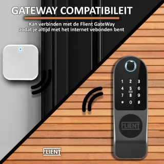 Flient Smart Lock GateGuard Slim Oplegslot