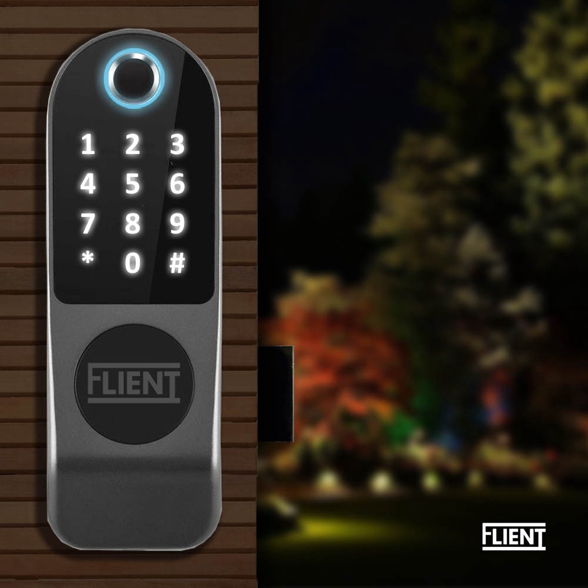 Flient Smart Lock GateGuard Slim Oplegslot