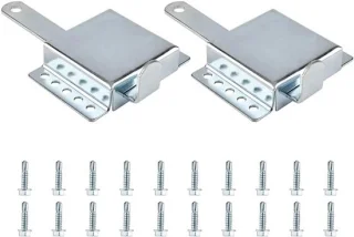 Garagedeurslot - Gegalvaniseerd staal, Zilver