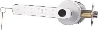Generic Vingerafdruk Deurslot Handvat Zilver