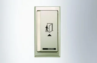 Geze Elleboogschakelaar RVS-look